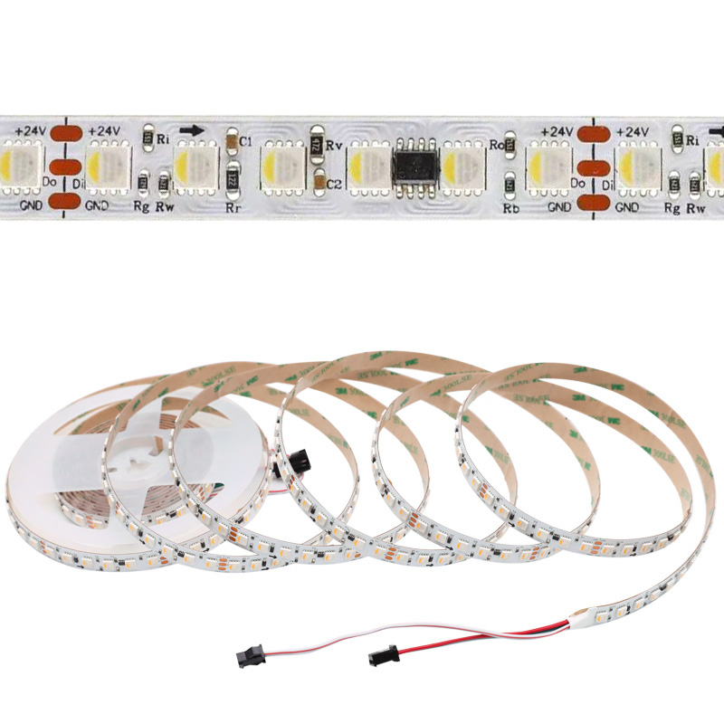 Higher Density TM1824 RGBW 24V LED Strip Addressable Higher Density TM1824 RGBW 24V LED Strip Addressable